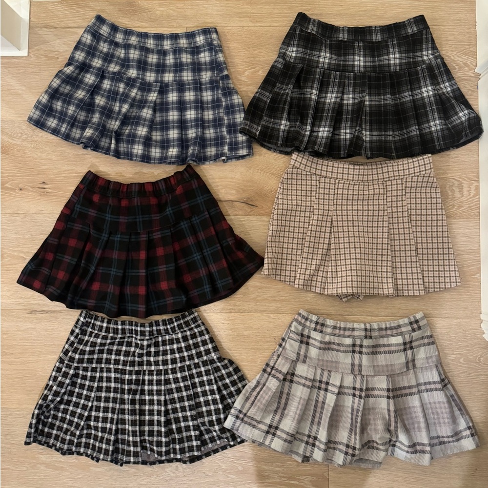 Abercrombie Kids Pleated Skorts